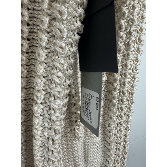 Classiques Entier Ivory Button Knit Cardigan Size: Large NWT $188 - Picture 5 of 6